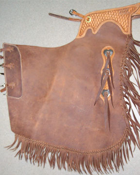 Womens Custom Leather Chaps