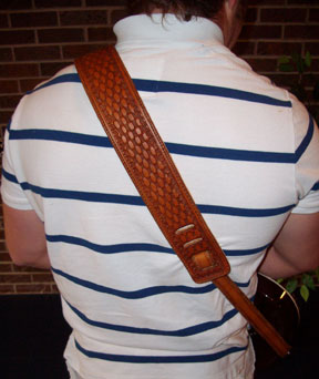 Custom Leather Guitar Straps