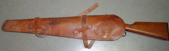 Custom Made Leather Rifle Scabbards from Hopson Leather