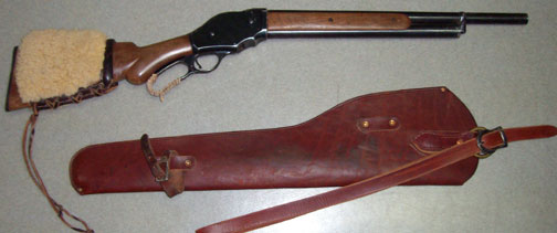 Custom Made Leather Rifle Scabbards from Hopson Leather