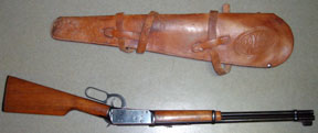 Custom Made Leather Rifle Scabbards from Hopson Leather