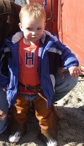 Toddler Leather Chaps